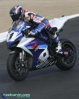 2007 Corona AMA Superbike Championship - Ben Spies On to Victory: American Suzuki rider Ben Spies displaying championship form on the way to the race victory and series championship.